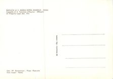 CPM Basilica di S Maria Sopra Minerva Roma Cappelle di S Tomrnaso d'Aquina Affreschi di Filippino Lippi (sec XV)