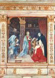 CPM Basilica di S Maria Sopra Minerva Roma Pala dell'Altare di S Tommaso d'Aquino Affresco di Filippino Lippi (sec XV)
