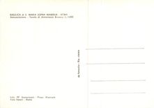 CPM Roma Basilica di S Maria Sopra Minerva Annuciazione Tavola di Antoniazzo Romano (1508)