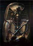 CPM Die Meister Der schatz des Tut ench Amun Egypte