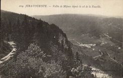 The Jura Tourist CPA Valley of Mijoux since the collar of the Sickle