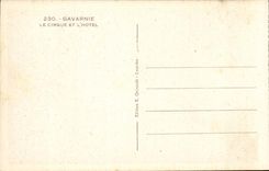 Gavarnie CPA the circus and the hotel