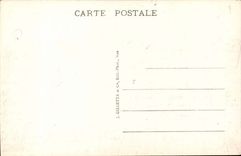 Cannes CPA Walk of the Small cross and the Mount Knight