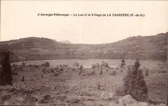 Auvergne CPA the alc and the village of Cassiere