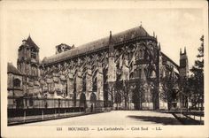 Bourges CPA the cathedral southern part