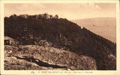 Mont Saint Odile CPA Seen towards the convent