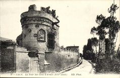 Caen CPA the tower of the Men-at-arms (15th)
