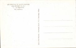 CPA Hohlen von Saint Cezaire nahem fetthaltigem das Skelett