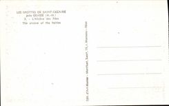 CPA Hohlen von Saint Cezaire nahem fetthaltigem die Nische der Feen