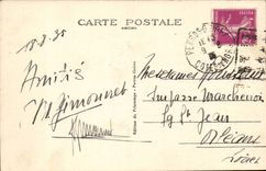 Perros Guirec CPA Church of Al calrte