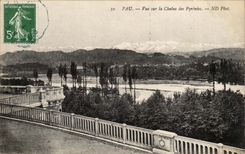 Pau CPA Seen on the chain of the Pyrenees