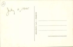 Villefranche CPA the city and roads