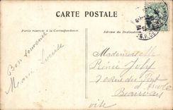 Paris CPA die Hutte des Warters