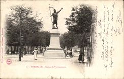 Bordeaux CPA Statue of Vercingetorix