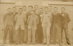 Real photo Schoolboys