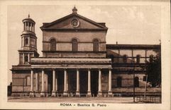 Italy Italia Roma CPA Basilica S PAolo