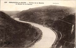 Besancon les Bains CPA Valley of the malate and road of Switzerland