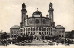 Paris CPA the palate of Trocadero