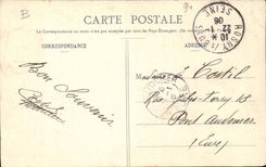 Wood of Vincennes CPA Edges of the lake