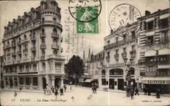 Vichy CPA the place Victor Hugo