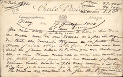 Vichy CPA the bridge on Allier