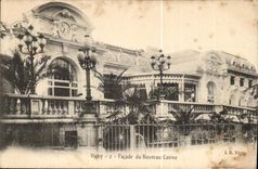 Vichy CPA Frontage of the new casino