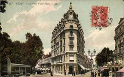 Vichy CPA the place Victor Hugo