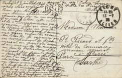 Vichy CPA Boats of sin on Allier