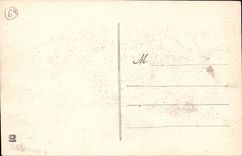 Biarritz CPA Effects of sea per stormy weather At the bottom the chain of the Pyrenees