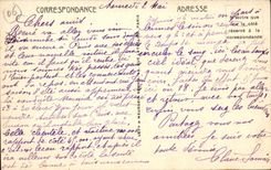 Menton CPA Vue sur Garaan et la frontiere italienne