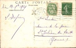 Nice CPA the gardens Albert 1st and the avenue of Verdun