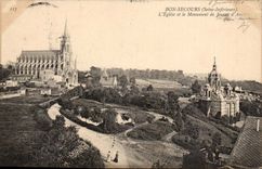 Good Help CPA the church and the monument of Jeanne d' Arc