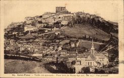 Saint Flour CPA Vieille quotes episcopal Fortified town of the Middle Ages View