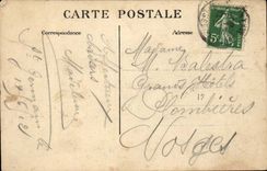 Saint Germain in Bush hammer CPA Panorama on the valley of the Seine Descent of the caves