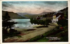 Auvergne CPA the lake Chambon