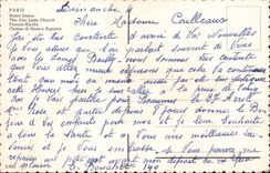 Paris CPA Notre DAme