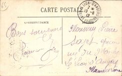 Lourdes funicular CPA Way of the peak of Jer