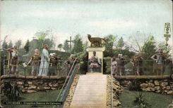 Lourdes CPA First station of the martyrdom