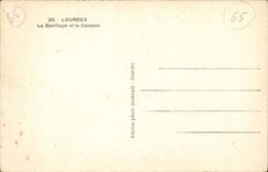 Lourdes CPA the basilica and the martyrdom