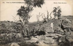 Drill of Fontainebleau CPA Rock Saint Germain