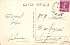 CPA Folklore-Kostum malerischer Auvergne