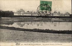 Fontainebleau CPA the palate Seen from of the floor and Romulus