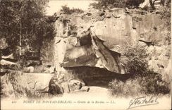 Fontainebleau CPA the drill Cave of the Gully