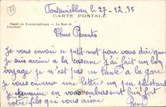 Fontainebleau CPA the Pond of Franchard