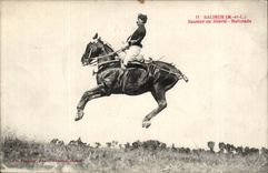 Jumping Saumur CPA in freedom Ballotade (horse)