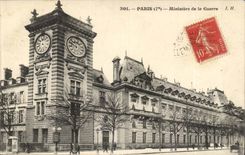 Paris CPA Ministry for the war