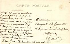 Paris CPA Ministry for the war