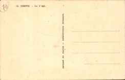 Dieppe CPA the beach