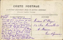 Paris floods CPA Quai of Rapee January 1910