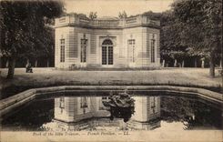 Versailles CPA the park of small TRianon French House